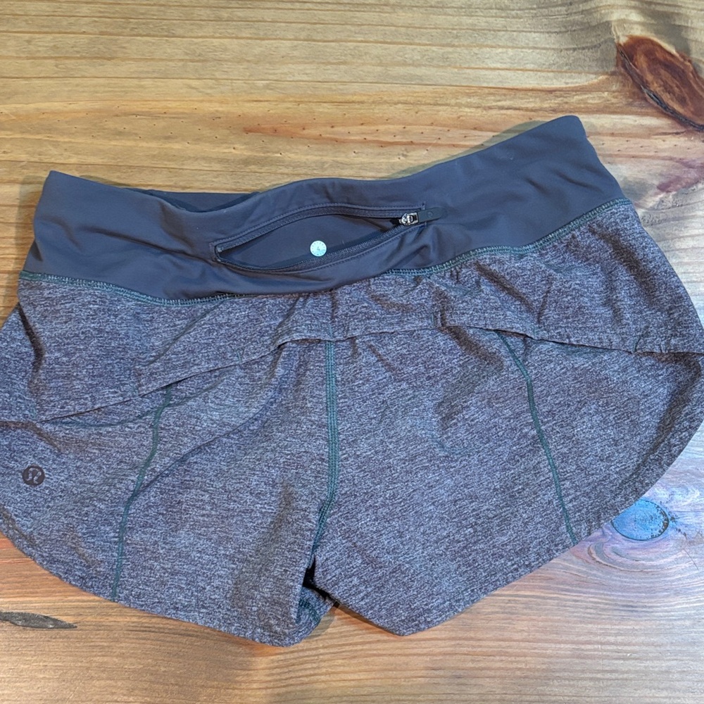 Women's Lulu lemon Gray Athletic Shorts